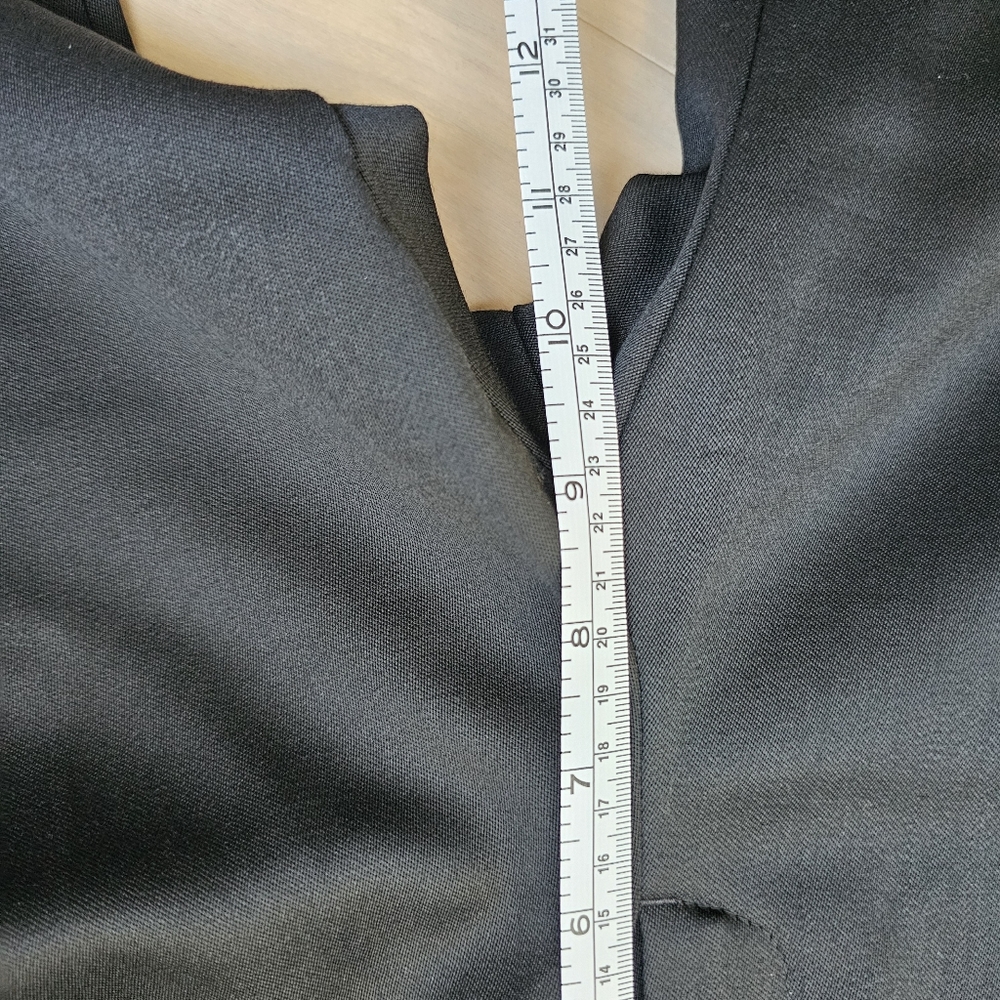 Black Mulberry wool wide legs pants - Picture 4 of 14